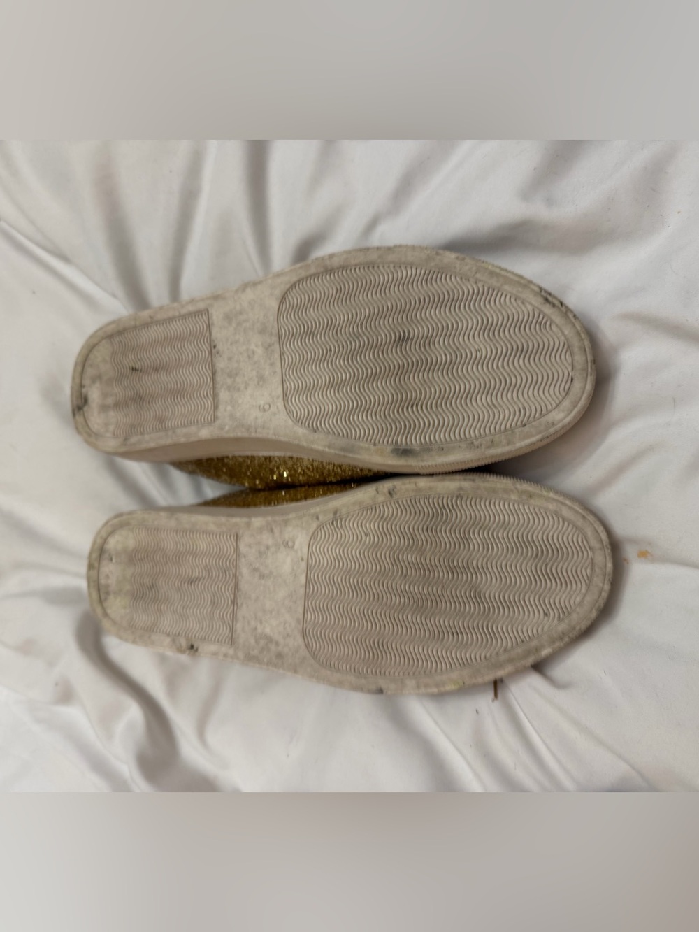 Corkys Gold & Silver Glitter Low-Top Sneakers - Picture 3 of 3